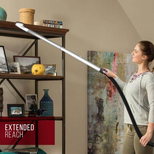 Dirt Devil Endura Lite Bagless, Corded, Upright Vacuum Cleaner for Carpet, Hard Floors, Above Floor, Lightweight and Compact, Red