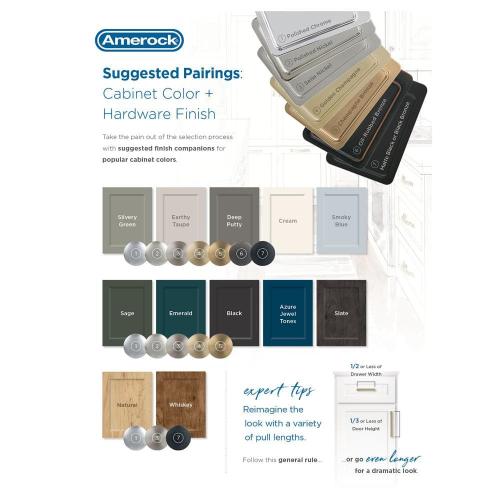 2 PCS Urbanite 10-1/16 in. (256mm) Modern Polished Chrome/Black Chrome Bar Cabinet Pull