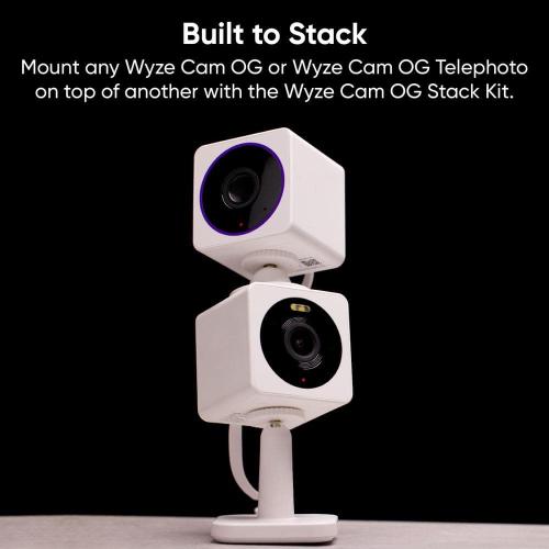 Cam OG Telephoto Indoor/Outdoor 1080p Wi-Fi Smart Home Security Camera with 3X Optical Zoom and Color Night Vision