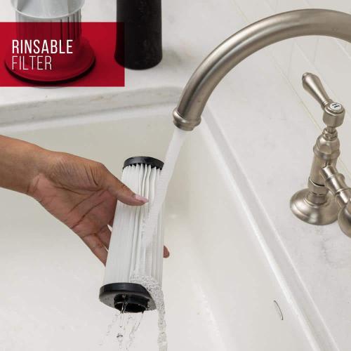 Dirt Devil Endura Lite Bagless, Corded, Upright Vacuum Cleaner for Carpet, Hard Floors, Above Floor, Lightweight and Compact, Red