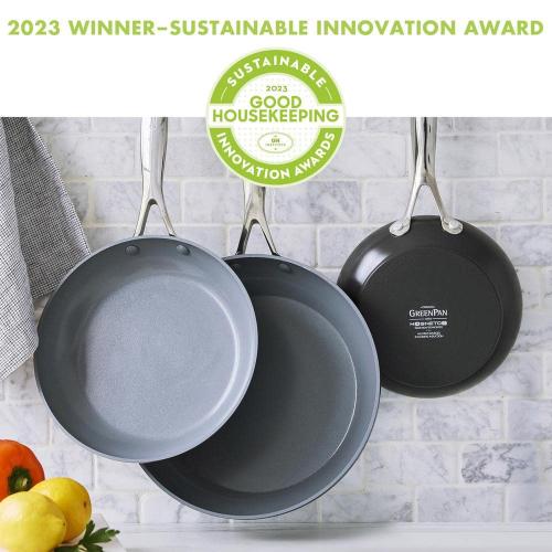 Valencia Pro 3-Piece Aluminum Frying Pan Skillet Set