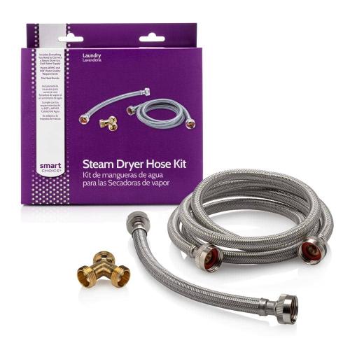 6 ft. Stainless Steel Steam Dryer Kit (Fits Most)