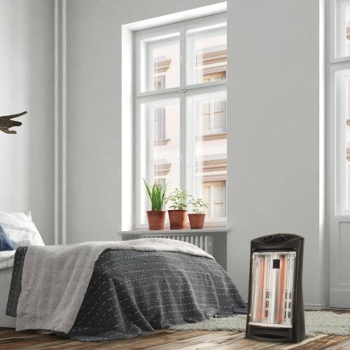 BLACK DECKER 1500-Watt, 5100 BTU, Electric Infrared Quartz Electric Space Heater