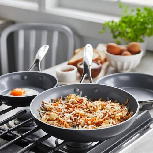 Valencia Pro 3-Piece Aluminum Frying Pan Skillet Set