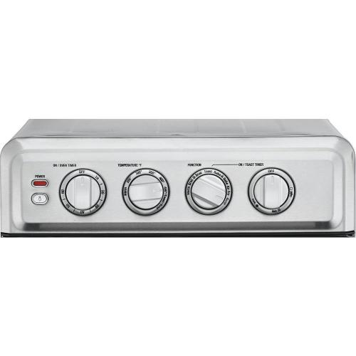 Cuisinart 1800 W Stainless Steel 0.6-cubic-foot Air Fryer Toaster Oven with Grill.(Missing parts, see the pictures)