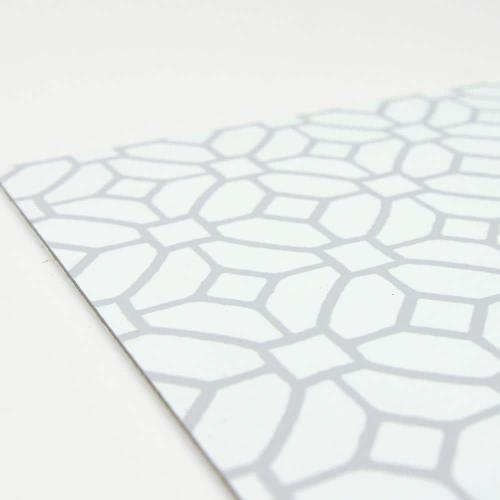 Lattice 12 in. W x 12 in. L White Peel & Stick Vinyl Tile Flooring (10 sq. ft./case)