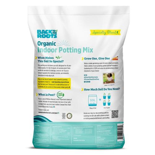 6 Quart Organic Indoor Potting Mix (2-Pack)
