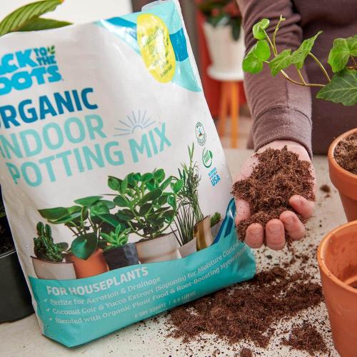 6 Quart Organic Indoor Potting Mix (2-Pack)