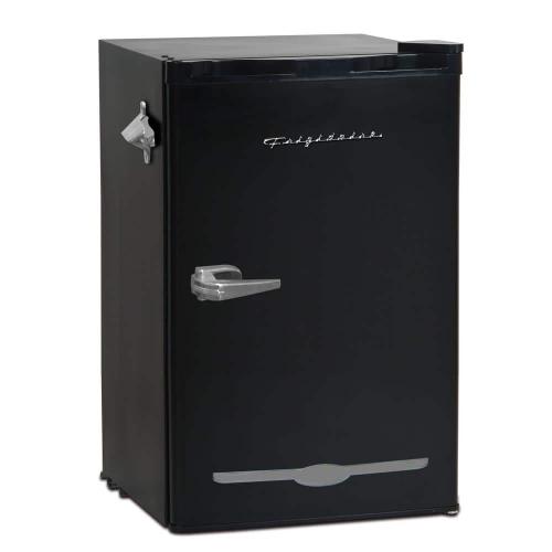 Size 3.2 cu. ft. Color Black Retro Mini Fridge in Black