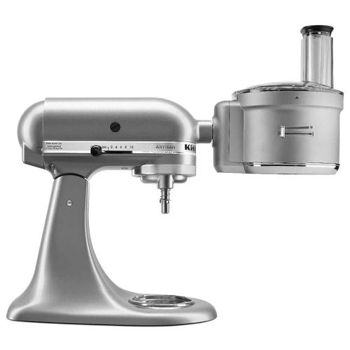 Artisan 5 Qt. 10-Speed Silver Stand Mixer with Flat Beater, 6-Wire Whip and Dough Hook Attachments