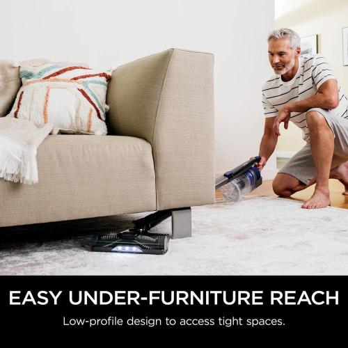 Shark Pet Bagless Cordless Washable Filter Stick Vacuum, XL Dust Cup, LED Lights, Removable Handheld, 40min Runtime in Gray