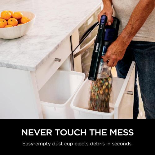 Shark Pet Bagless Cordless Washable Filter Stick Vacuum, XL Dust Cup, LED Lights, Removable Handheld, 40min Runtime in Gray