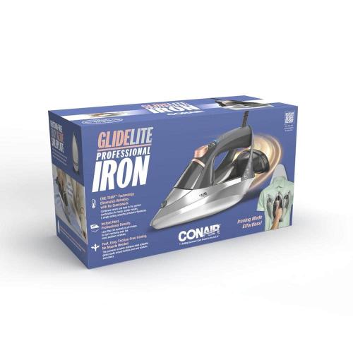 Conair Glide Lite Professional 1700-Watt Fabric Steaming Iron