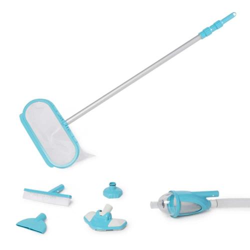 Deluxe Pool Maintenance Kit for Minimum 800 GPH Flow (Color May Vary)