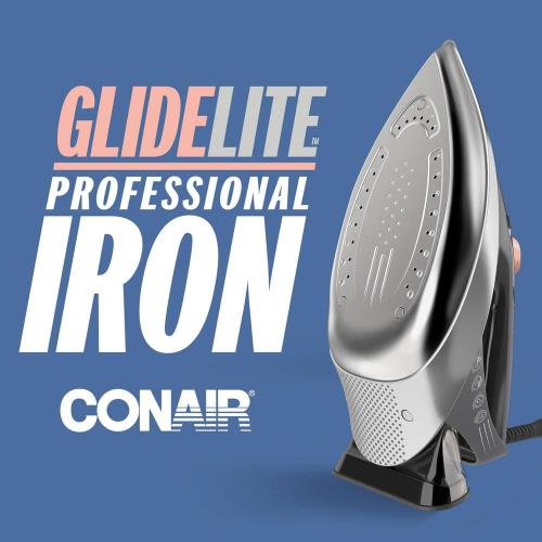 Conair Glide Lite Professional 1700-Watt Fabric Steaming Iron