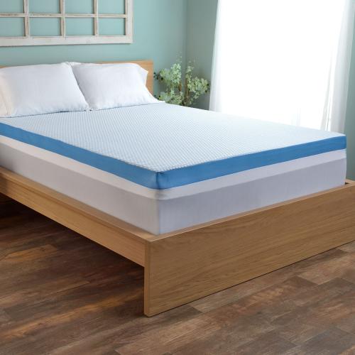 Blue TruCool 3 Mattress Topper featuring Serene Foam - Full - 3 Inch