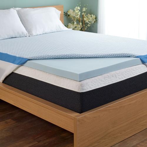 Blue TruCool 3 Mattress Topper featuring Serene Foam - Full - 3 Inch