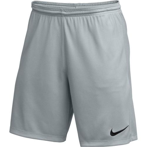 Nike Youth Park III Shorts Small Gray