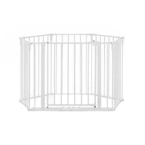 Regalo 28 in. Tall 6 Panel 2-in-1 Configurable Metal Safety Gate