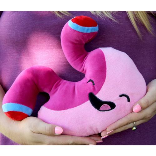 Attatoy Plush Stomach - Barry The Sleeve - 10-Inch After Surgery Pal Bariatric Gastric Bypass Sleeve; Surgery Education Surgeon Gift